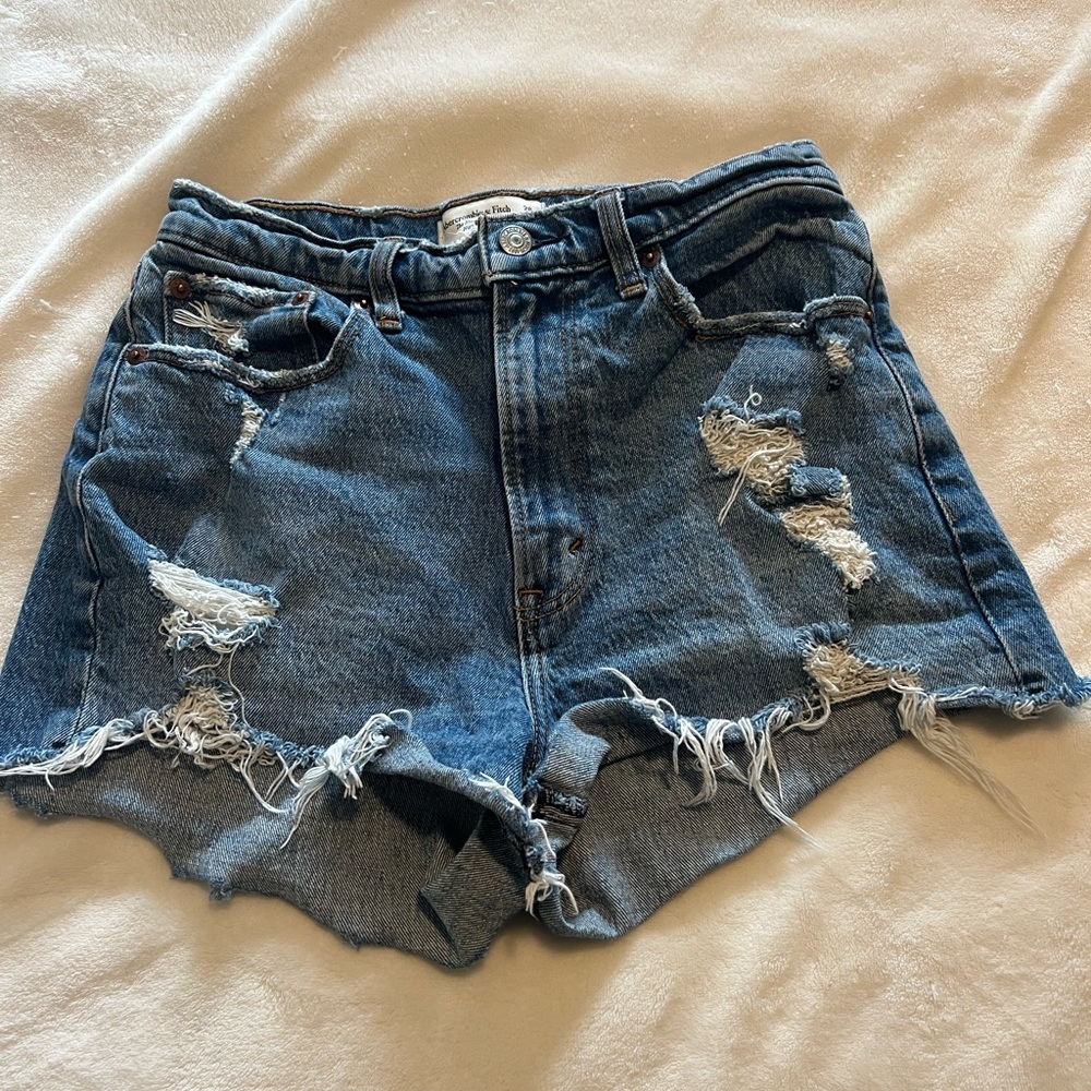 Abercrombie and fitch mom shorts
